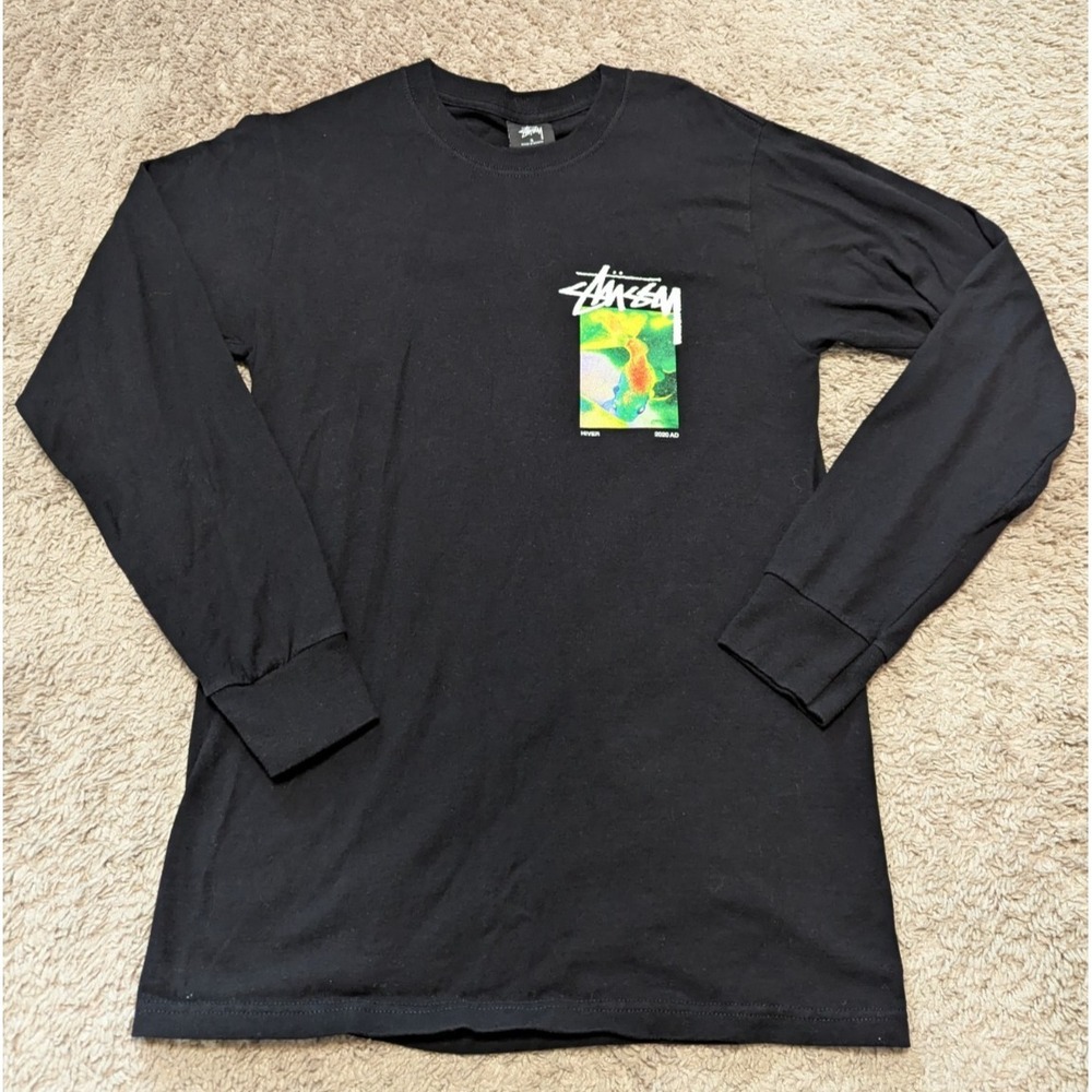 Stüssy Stonehenge 2020 T-Shirt Mens Sz S Made in Mexico Streetwear Tee Black